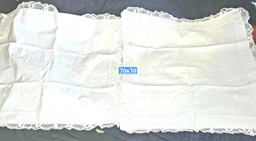 Kopfkissenbezug weiß 70x70 - kopfkissenbezug,