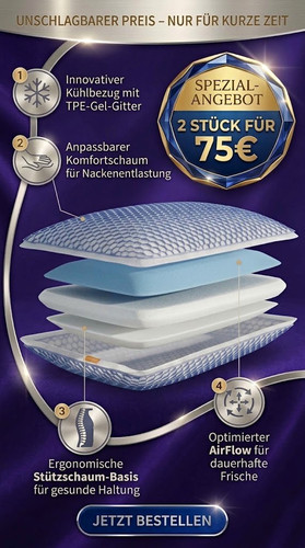 Emma elite stützkissen 40x70 - stützkissen,