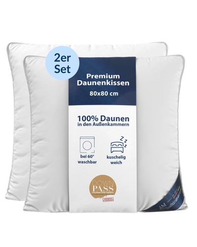 Kammern kopfkissen 2er set - 3,